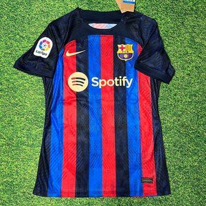 Barcelona Nike 2022/23 Home Authentic Jersey With Lewandowski 9 Printing